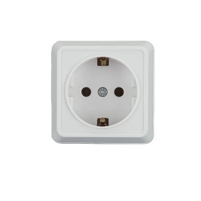 China Good Quality Anti-fire ABS Suitable Price Wall Sockets Electric Push Button Switch And Switch Sockets for sale