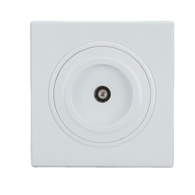 China Anti-fire ABS Guaranteed SAT Unique Sockets High Quality Antenna Satellite TV Socket for sale