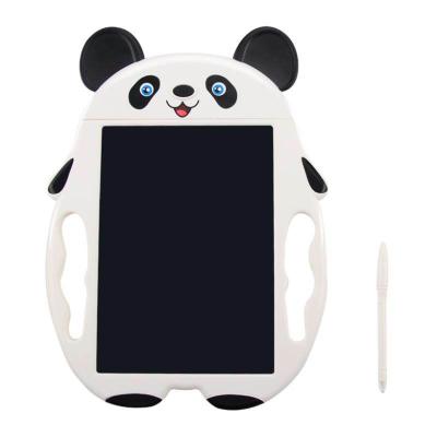 China Cartoon Panda 10 Inch LCD Colorful Writing Tablet Magic Suction Pad For Kids for sale