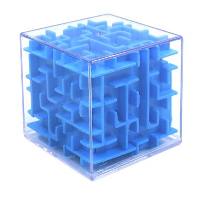 China Plastic Educational Cube Brain Teaser Maze Game Kid Christmas Gag Gift 3D Toys Puzzle for sale