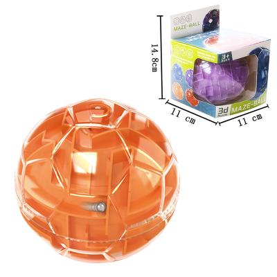 China 2021 Plastic Kids Toy 3D Educational Puzzle Brain Maze Ball Game for sale