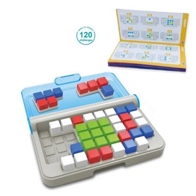 China Kids Play Game IQ Focus 3D Puzzle Logical Thinking Travel Game Educational Toy for sale