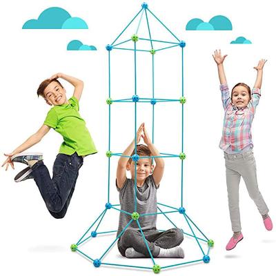 China Sports Toy Kid Stem Outdoor and Indoor Castle Tents of Toy Magic Fort Building Kit Build Your Own Lair for sale