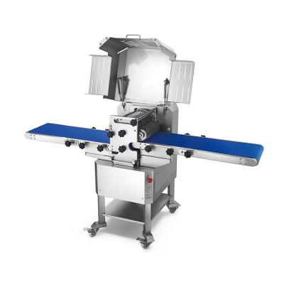 China Hotels Professional Industrial Multi Blade Electric Pork Fresh Meat Cutting Machine Multi Edged Cutter For Meat Processing Company for sale