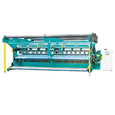 China Warp shade netting making machine single knit warp needle-bar knitting machine for sale