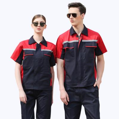 China Comfortable Durable Wear Resistance Fashion Professional Customized Durable Work Clothes Men's Labor Jacket Insurance Work Wear Color Matching for sale