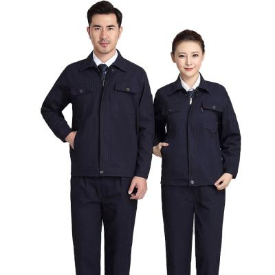 China High Quality Custom Cotton Staff Suit Anti-Shrink Overall Workwear For Man And Women for sale