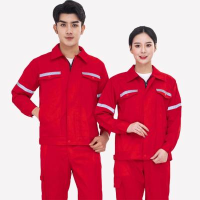 China Customized Reflective Protective Flame Retardant Coverall Fireproof Winter Multicolor Cotton Work Uniform Fireproof Coverall for sale