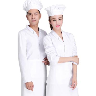 China Kitchen Hygiene Work OEM Hotel Restaurant Hygienic Western Waiter Bakery Uniform Work Uniform Customization for sale