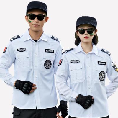 China Hot Selling Cotton Customize Contton Uniform Waterproof Comfortable Work Clothes For Man And Women for sale