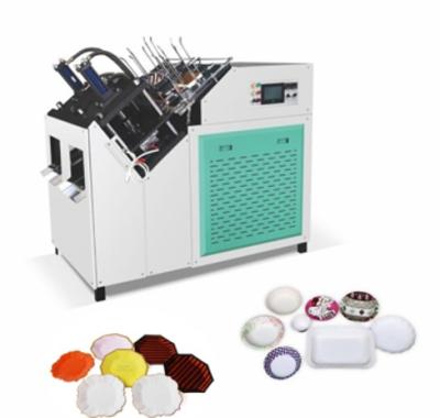 China Factory Saving Paper Plate Making Machine For Disposable Paper Plate for sale