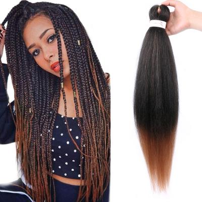 China Cheap Synthetic Braiding Hair Attachment Pre Stretched Braiding Hair ASAP Pre Stretched 20 26 Inch EZ Braids for sale