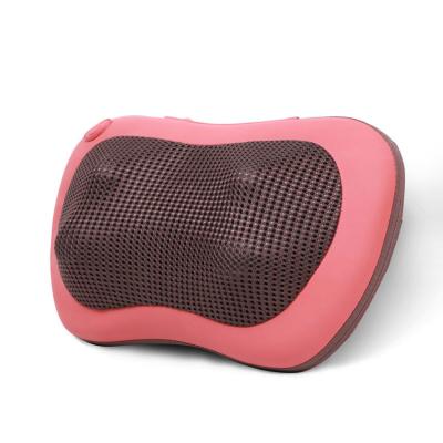 China New Universal Body Travel Vibrating Massage Pillow Cushion for Neck and Shoulder Massager for sale