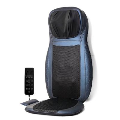 China Body Masajeador Barato Cojin De Masaje Sore Shoulder Relief Pain Vibrator Heated Massage Back Kneading Pad With Neck Shiatsu for sale