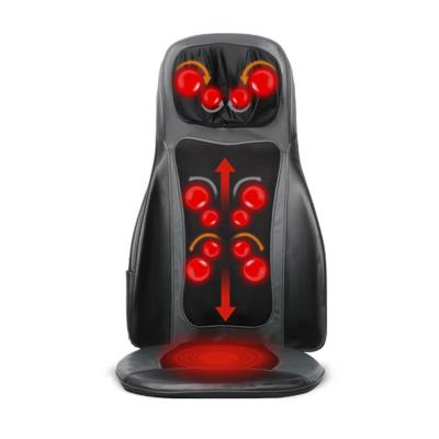 China Home Massager Cojin De Masaje Buttocks Asiento De Masajes Seat Body Shiatsu Back Pads Factory Shiatsu Massage Cushion for sale