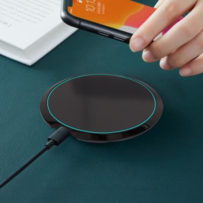 China Qi Wireless Charger Receiver 2022 New Qi Multi Zinc Alloy 2 In 1 Wireless Charger Fit For Iphone Android Phone Earphone Wireless Charging Fast for sale