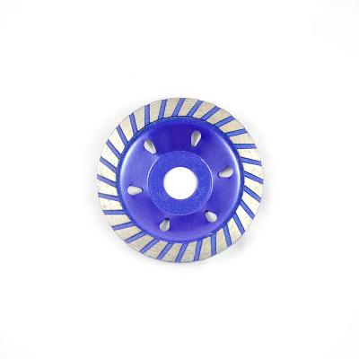 China Turbo Row SALI Diamond Grinding Cup Wheel 100mm/4Inch Turbo 20mm For Masonry Marble Concrete Granite for sale