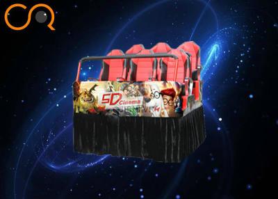 China Hydraulic 3D 4D 5D Cinema Equipment With Surround Sound For Game for sale