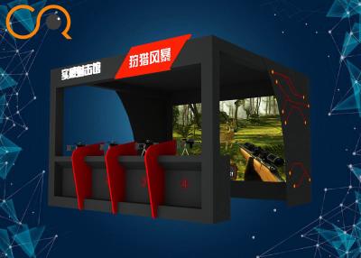 Chine Machine de jeu vidéo à jetons d'intérieur d'arcade de simulateur de joueurs du héros 4 de tir de chasse à vendre