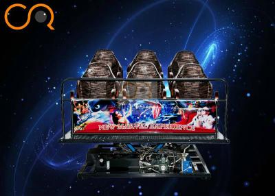 China Exciting Roller Coaster 5D Cinema Equipment With Special Effects , 1 Year Guarantee for sale