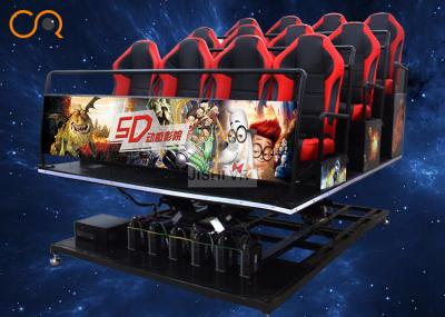 China Professional Entertaining 5d Mobile Cinema Vibration Seats For Theme Park for sale