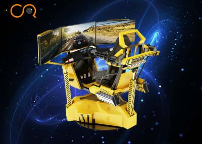 China Virtual Reality Full Motion Racing Simulator / Vr Racing Games Fully Immersive for sale