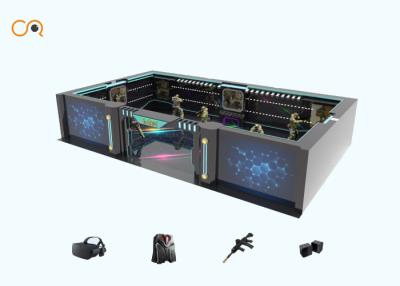 Chine Grand simulateur de l'espace 9D VR de VR, jeu de mouvement de tir de réalité virtuelle de 4 Multiplayers à vendre