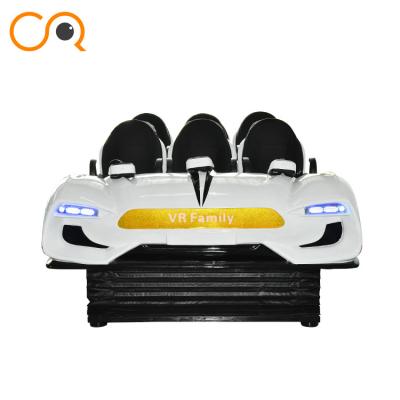 China 6 seats 9D VR Cinema virtual reality simulator for family and couple for sale