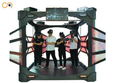 China Multiplayer 9d Virtual Reality Shooting Simulator For Amusement Park for sale