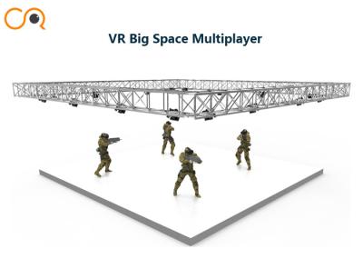 Chine Machine multijoueuse de jeu de tir de grand de l'espace simulateur de réalité virtuelle FRP + matériel en acier à vendre