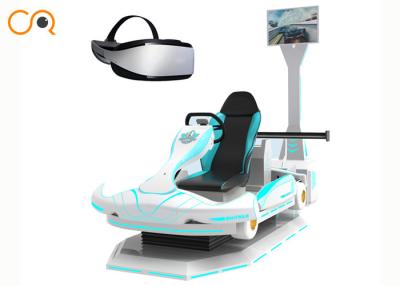 China Gane a dinero el nuevo coche de competición 9D VR simulador de conducción sucio para los niños en venta