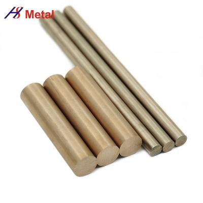 China Tungsten Copper Rod Polished 75 W 25cu Bar Copper Tungsten Rod Tungsten Alloy Rods for sale