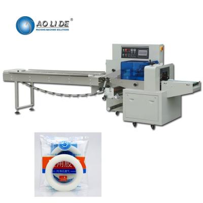 China Flow Wrap Packaging Machine Separated PID Control Plastic Bag Temperature Tape Seal for sale