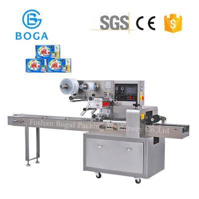 China Maschinen-Seifenfluss-Verpackungsmaschine der automatischen Verpackung zu verkaufen