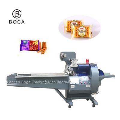 China Small Cookie Packaging Machine Plastic Packaging Material Wafer Packaging for sale