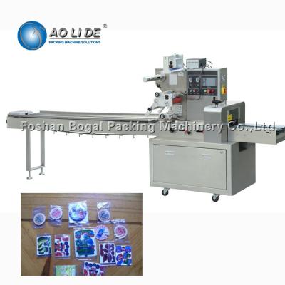 China Trade Assurance Flow Pack Wrapper / Air Filling  Prepaid Card Packing Machine for sale