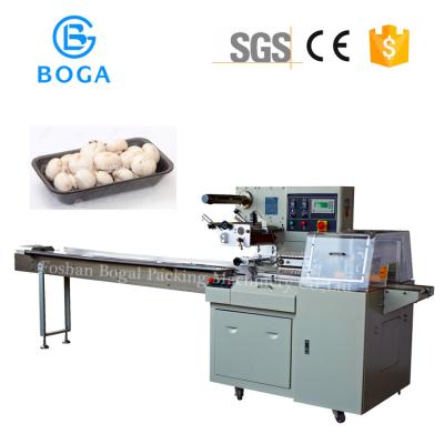 China Mushroom Packaging Machine With Tray 2.4kw Power 220v 110v Ce Approved for sale