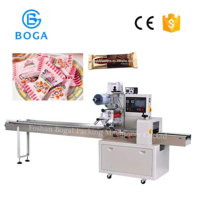 China Haw Flakes Candy Packaging Machine Chocolate Bar Packaging Automatic Wrapping for sale