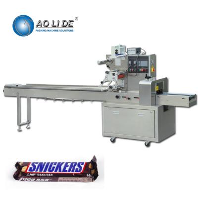 China Van de het Blokbar van de melk het Donkere Chocolade van de de Koekjesverpakking Type van de Machine Volledige Automatische Stroom Te koop