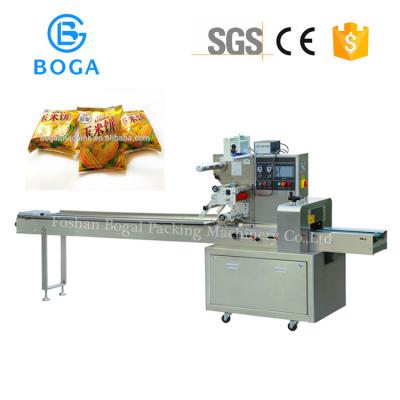 China High Speed Flow Wrap Machine Full Automatic Tortillas Filling Sealing for sale