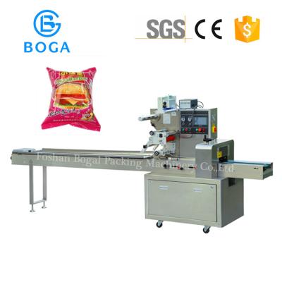 중국 China foshan manufacturer pillow flow Hamburgers wrapper machine price 판매용