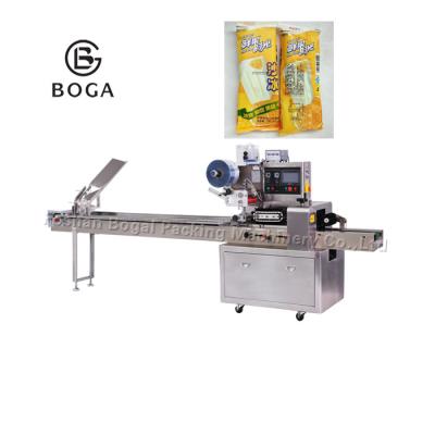 China Multi Function Horizontal Flow Wrap Machine / Knife Ice Candy Sealer Machine for sale