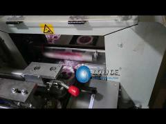 Automatic tape pillow wrapper packaging machine