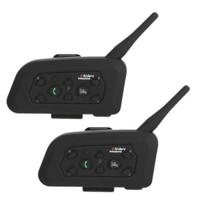 China Hands-free Motorcycle Helmet BT Helmet Intercom 1200M Range For Six Rider Motorcycle JR-1200 for sale