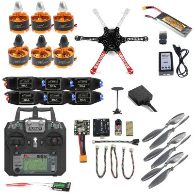 China Composite Material DIY F450 F550 Full Set RC Drone Quadrocopter 4 Axi Aircraft Kit F450-V2 Sights APM2.8 GPS Flight Control Camera Gimbal for sale