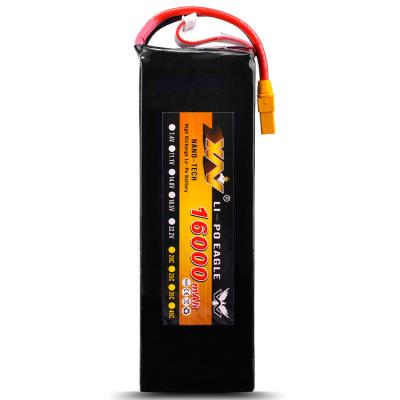 China Wholesale Folklifts Electric Factory 44.4v 12S 16000mah Lipo Battery Pack For UAV Agricultural Sterilizing Drone for sale