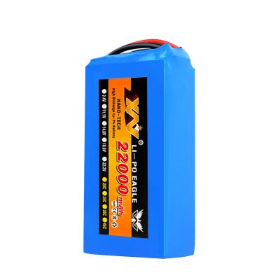 China 2020 Electric Folklifts Hot Sale 22.2V 6S 22000mah Lipo Battery Pack For Agricultural Sterilizing UAV Drone for sale