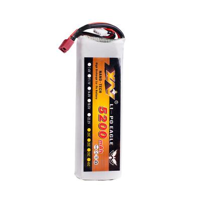 China Vehicles & Remote Control Toys 14.8V 4S 5200mAh 35C LiPO Battery XT60 Plug For RC Drone Car Boat for sale