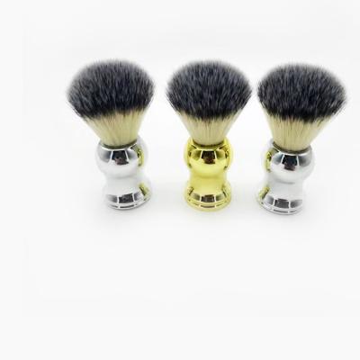 China Shaving Brush Factory Direct Resin Metal Round Beard Brush Shaving Brush High Quality Shaving Brush for sale