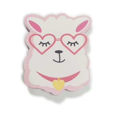 China Cute Sticky Note Pads Promotion Product Note Pad - Alpaca Shape for sale